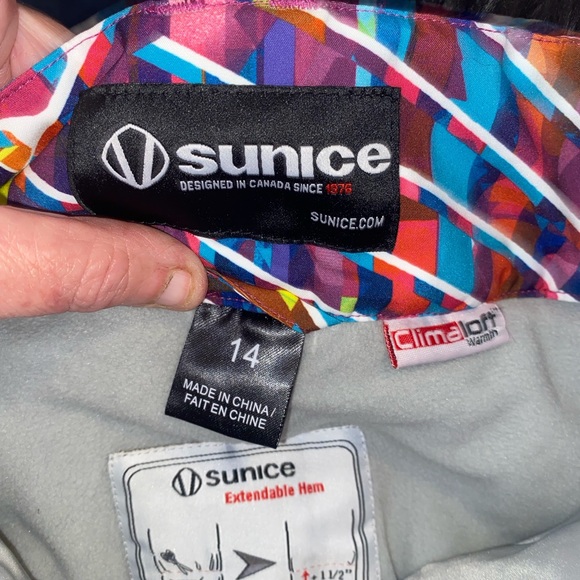 Sunice Girls Waterproof-Insulated Ski, Snowboard, Winter Snowpants Size 14 - Picture 2 of 12